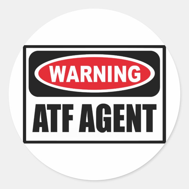 Adesivo Vinheta ATF AGENT (Frente)