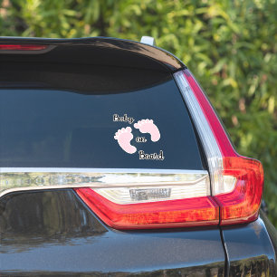 Adesivo Vinheta autodecalcada do bebê no Conselho