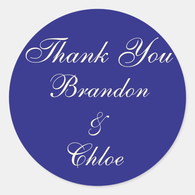 Adesivo Vinheta Azul Esapafilhado, Branco Esbranquiçado e  (Frente)