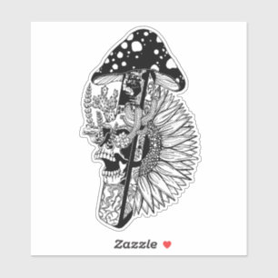 Adesivo Vinheta B&W da Planta OneWheel