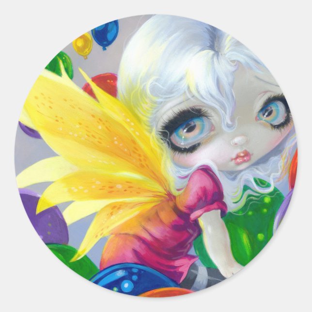 Adesivo Vinheta "Balões de Fada" (Frente)