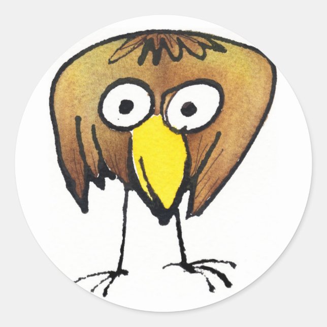 Adesivo Vinheta Birdie (Frente)
