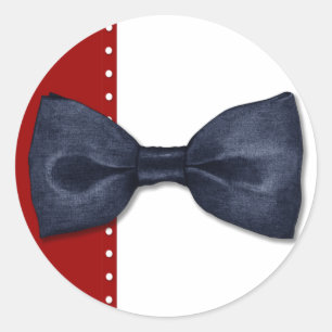 Adesivo Vinheta Black Bowtie