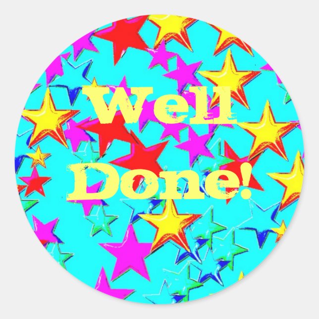 Adesivo Vinheta Blue Star (Frente)