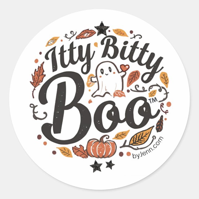 Adesivo Vinheta Bo-Boo Itty (Frente)