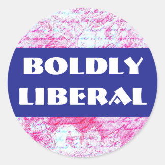Adesivo Vinheta BOLDLY LIBERAL