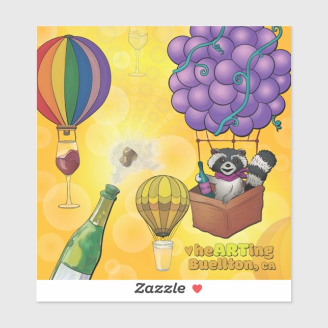 Adesivo Vinheta - Bolhas (Folha)