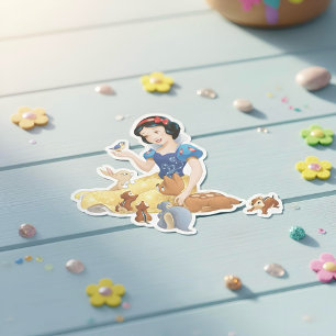 Adesivo Vinheta Branca de Neve
