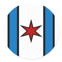 Vinheta branca do círculo de proteção moderna