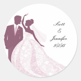 Adesivo Vinheta Bride e Groom