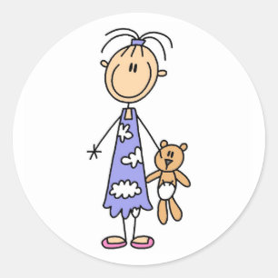 Adesivo Vinheta Buddy Bear Cuddle