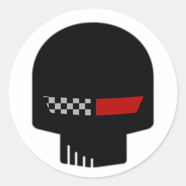 Adesivo Vinheta C4 Corvette JAKE (Frente)