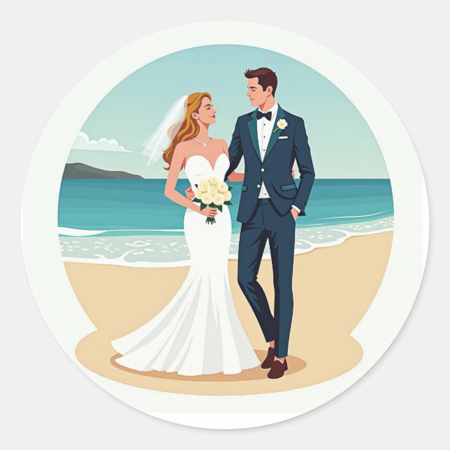 Adesivo Vinheta Casal de Casquilho (Frente)