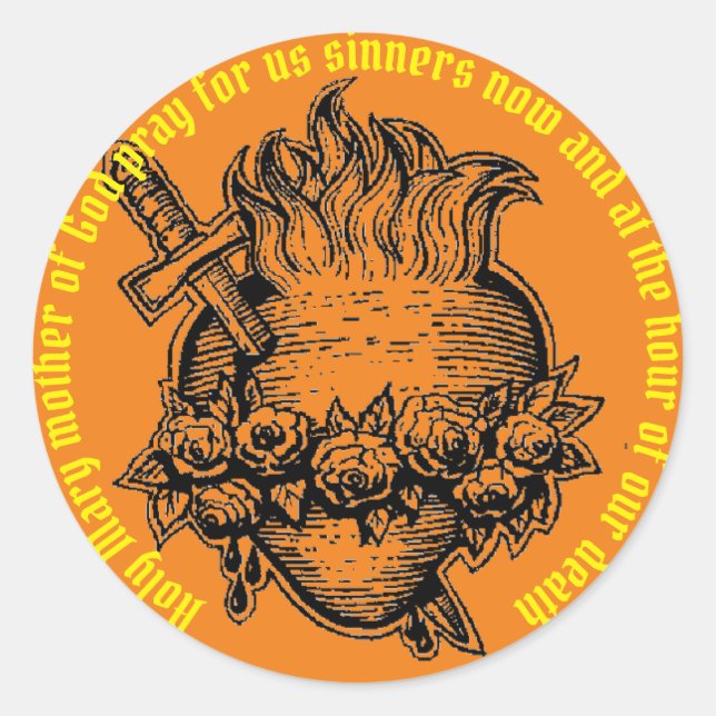 Adesivo Vinheta Católica (Frente)