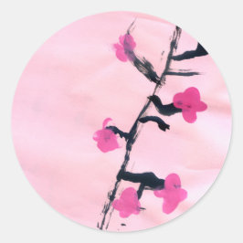 Adesivo Vinheta Cherry Blossom