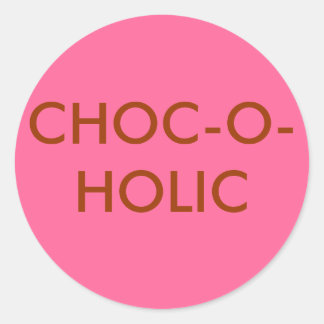 Adesivo vinheta CHOC-O-HOLIC