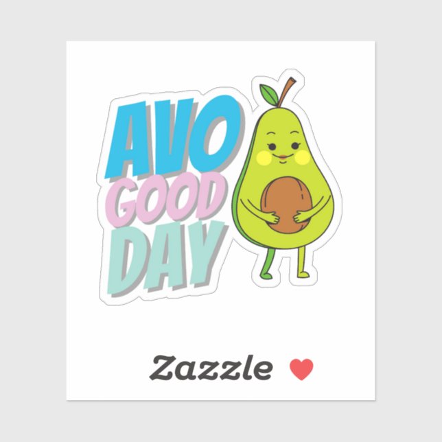 Adesivo Vinheta com Comida divertida (Folha)