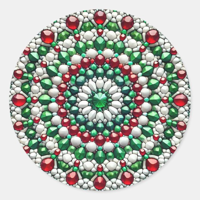 Adesivo Vinheta com Design de cores italianas (Frente)