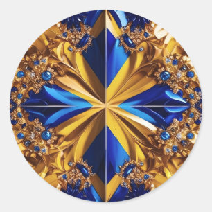 Adesivo Vinheta com Design de Suecia