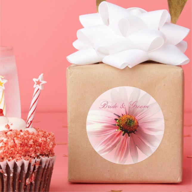 Adesivo Vinheta ConeFlower rosa (Festa)