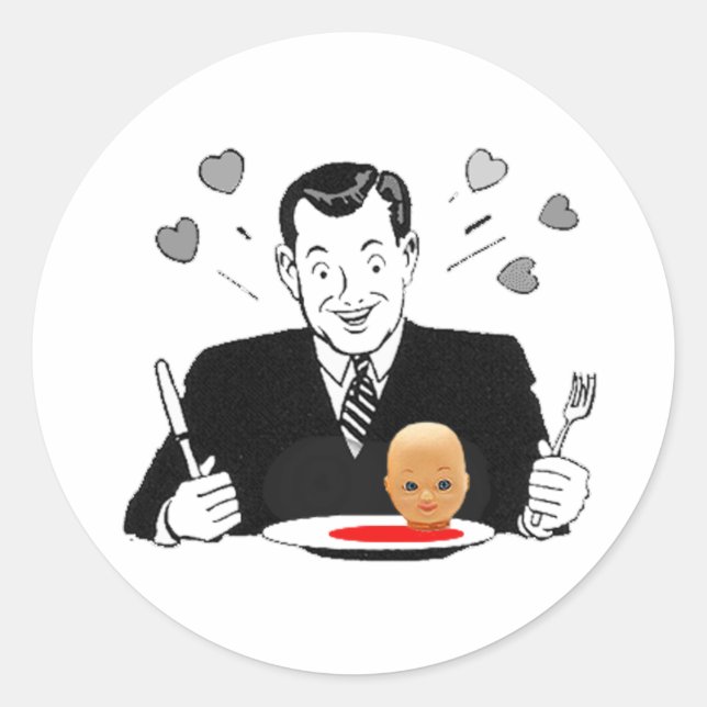 Adesivo Vinheta CrazyCannibal (Frente)