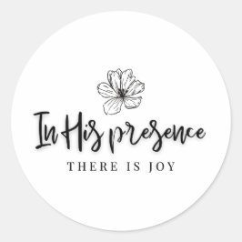 Adesivo Vinheta cristã | Sua Oração, Fé Inspiradora