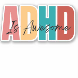 Adesivo Vinheta Cubo Terapêutica Autoatendimento ADHD Self