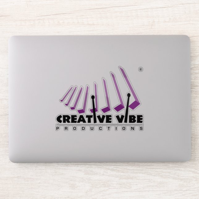 Adesivo Vinheta CVP transparente brilhante (Computador)