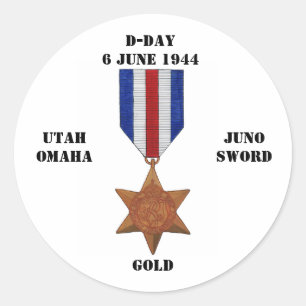 Adesivo Vinheta D-Day