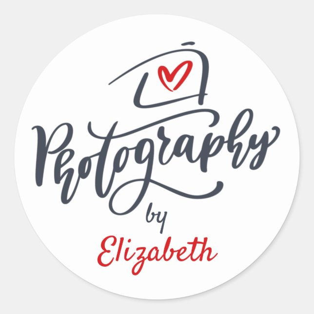 Adesivo Vinheta da câmera fotográfica (Frente)