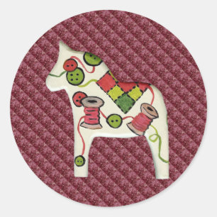 Adesivo Vinheta da sala de costura