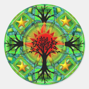 Adesivo Vinheta da Terra Mãe