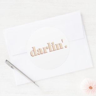 Adesivo Vinheta Darlin