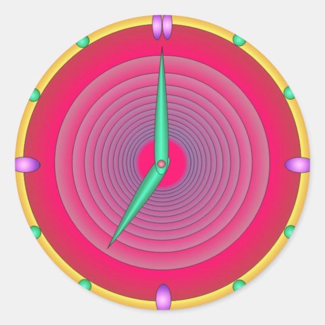 Adesivo Vinheta das sete horas (Frente)