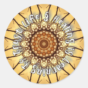 Adesivo Vinheta de Afirmação de Reparo