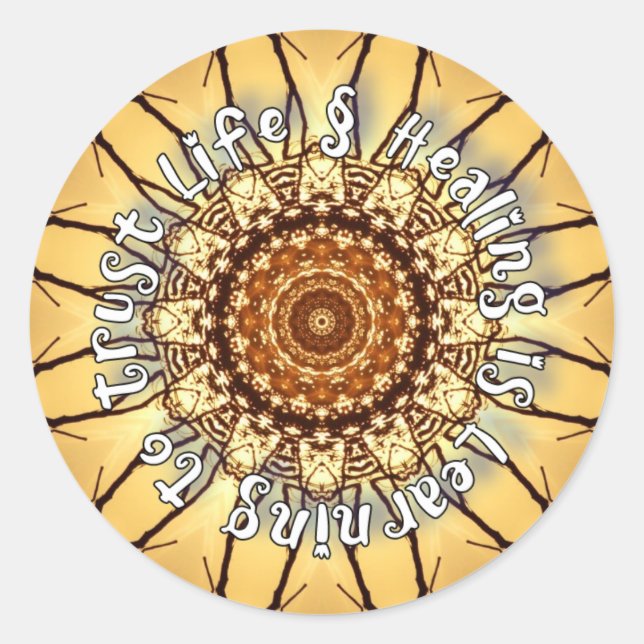 Adesivo Vinheta de Afirmação de Reparo (Frente)