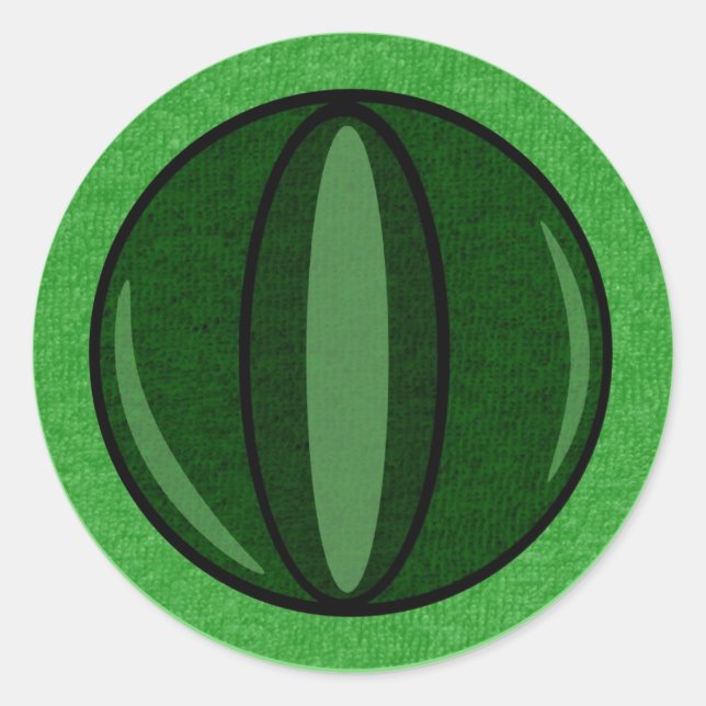 Adesivo Vinheta de alienígena (Frente)