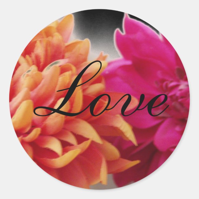 Adesivo Vinheta de amor (Frente)