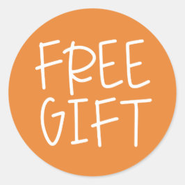 Adesivo Vinheta de amostras grátis para ofertas de negócio