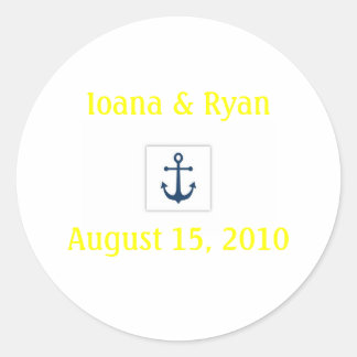 Adesivo Vinheta de Âncora