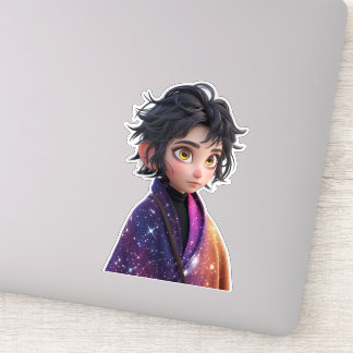 Adesivo Vinheta de anime Kawaii | Galáxia Cura Estética