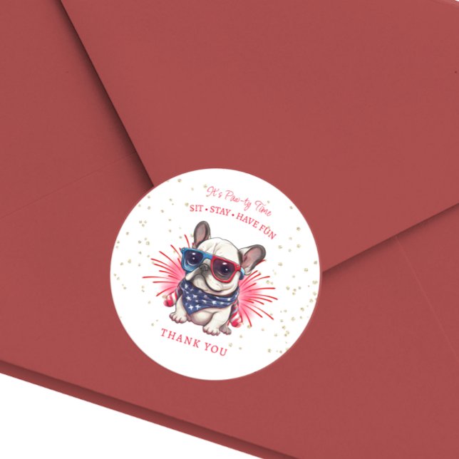 Adesivo Vinheta de Aniversário Pawty Vamos (Criador carregado)