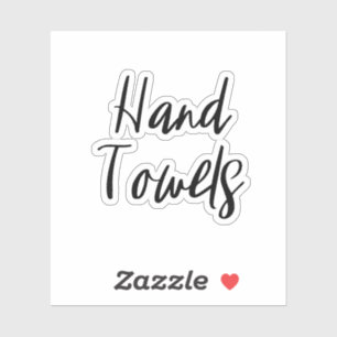 Adesivo Vinheta de armazenamento para torres manuais