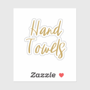 Adesivo Vinheta de armazenamento para torres manuais