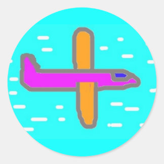 Adesivo Vinheta de avião