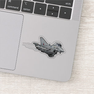 Adesivo Vinheta de avião para cartografia