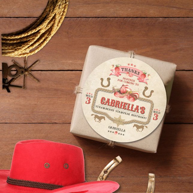 Adesivo Vinheta de Bairros de Morango (Criador carregado)