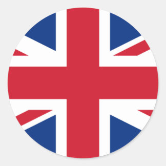 Adesivo Vinheta de bandeira britânica