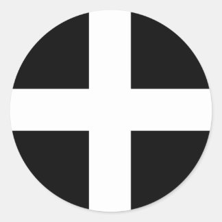 Adesivo Vinheta de bandeira da Cornualha