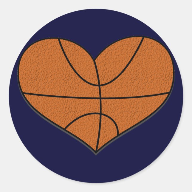 Adesivo Vinheta de basquete (Frente)